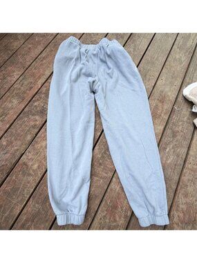 Hollister Mens Gray Fleece-Lined Sweatpants